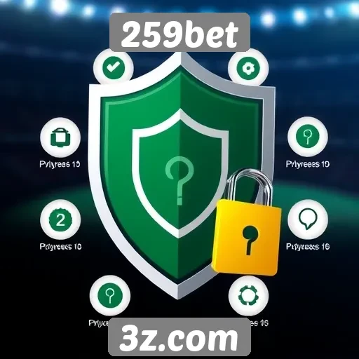Recursos de segurança da plataforma de apostas 259bet